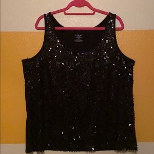 Black sequin too